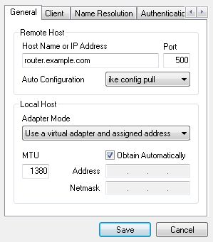 mac ipsec vpn client pfsense