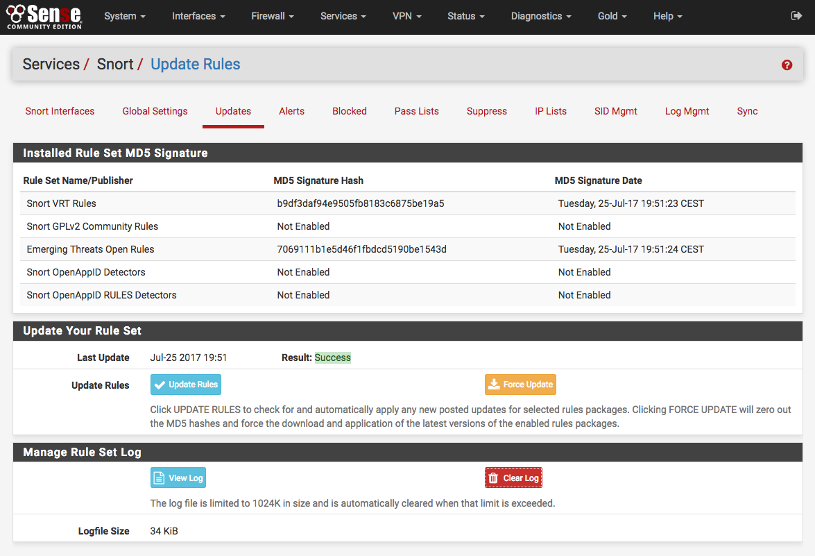 configure snort x forwarded for