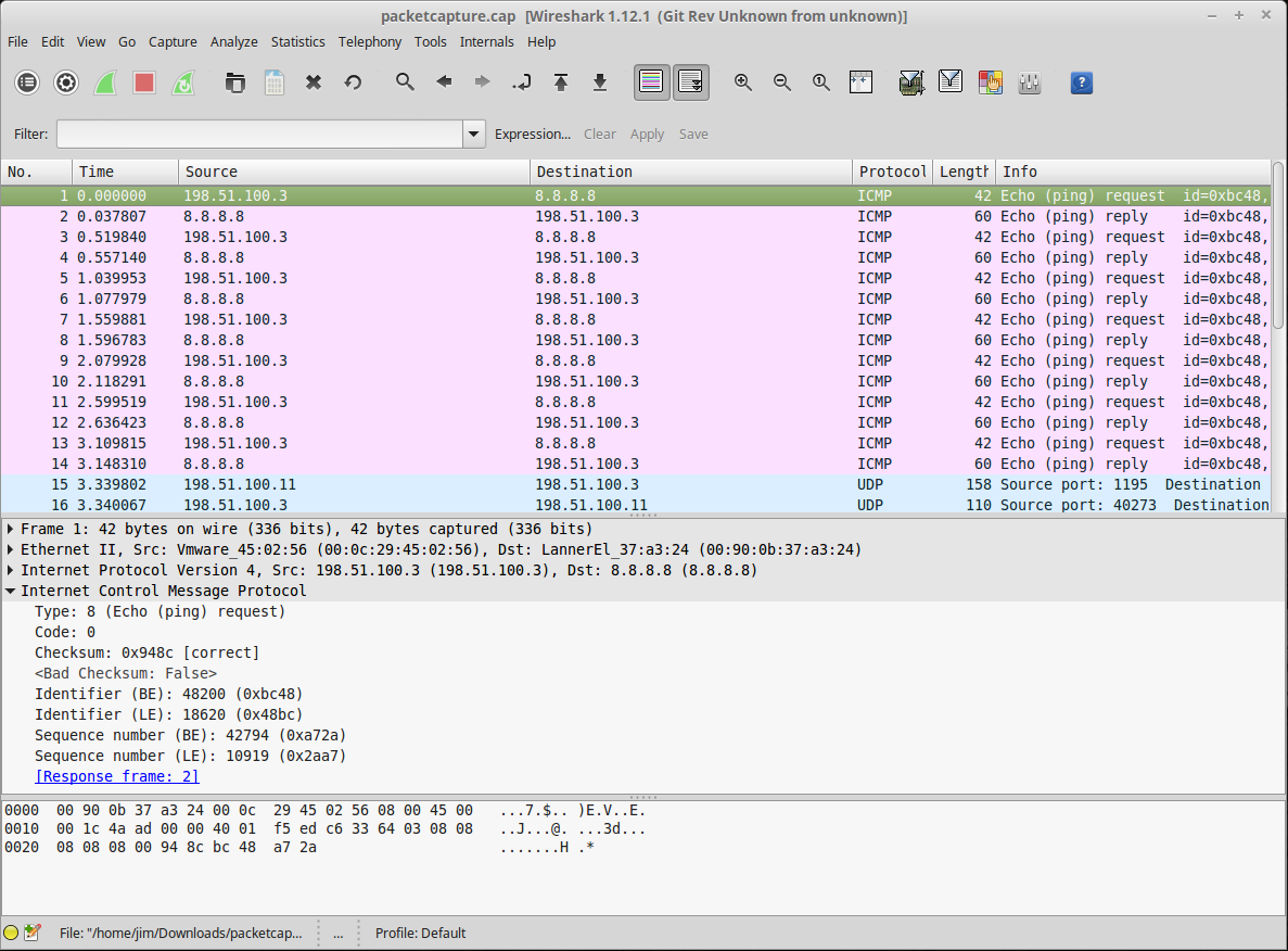 wireshark winpcap