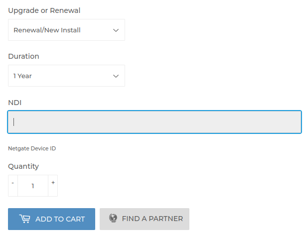 Netgate TAC Subscription Order Form