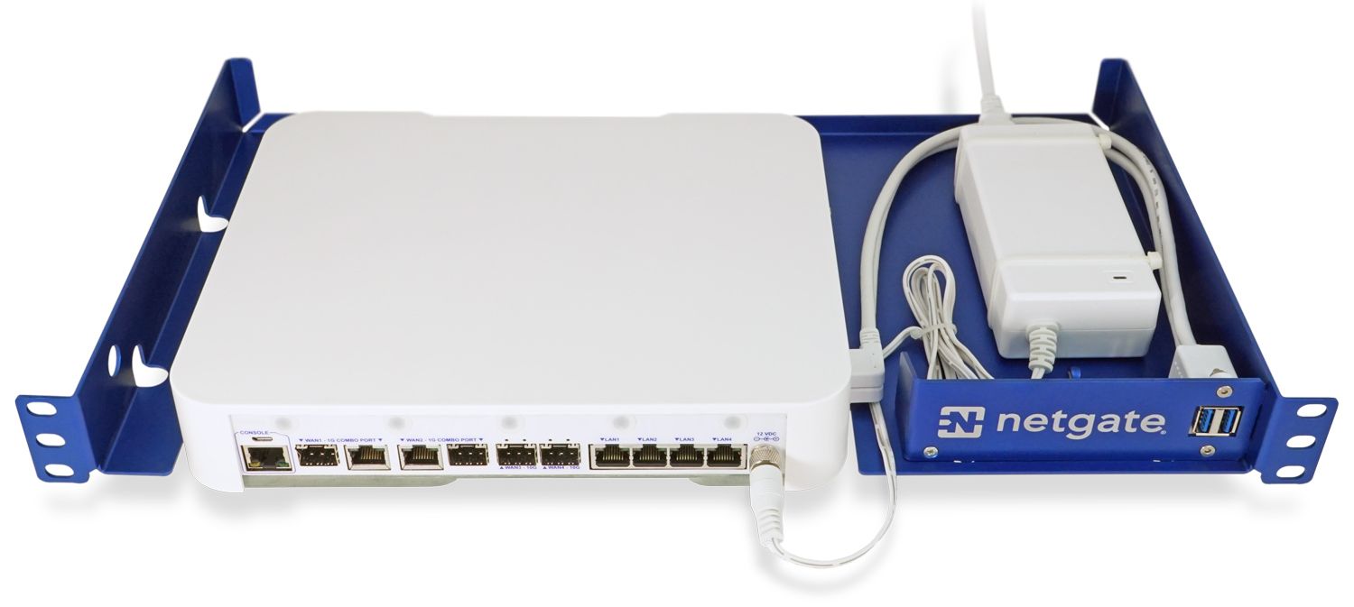 Netgate 8200 Secure Router Front Angled View